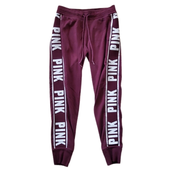 PINK Victoria's Secret Pants - Victoria’s Secret PINK Maroon Sweatpants